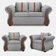 thumbnail image 2 of Juego De Living 2-1-1 MARSELLA Gris, 2 of 8