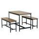 thumbnail image 1 of Comedor 4 personas 60x75x110 cm Industrial, 1 of 6