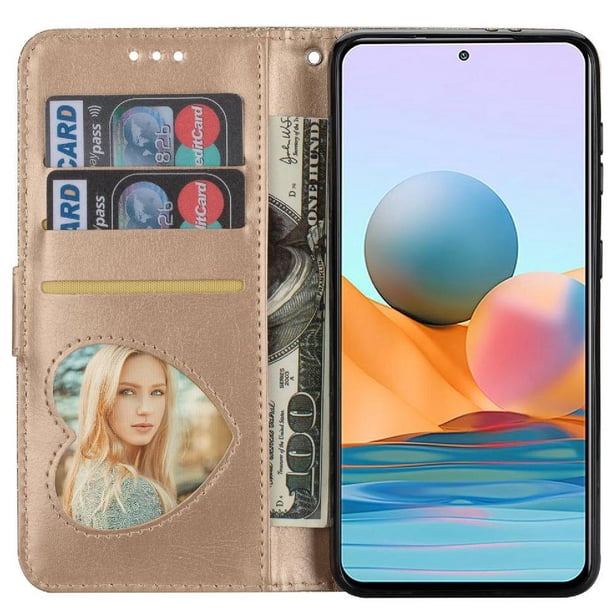 Funda para FOXDOCK Elegante funda Xiaomi 13 Lite Glitter con cremallera-Ideal para el uso diario