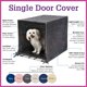thumbnail image 5 of Juego de 3 piezas para jaula de perro Pet Dreams – Cobertura, Colchoneta y Almohadilla protectora – Khaki – 76 cm (tamaño mediano), 5 of 8
