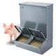 thumbnail image 1 of Comedero para cerdos VEVOR con capacidad de 14 litros, doble puerta, acero resistente, 1 of 9