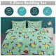 thumbnail image 5 of Squi_rtle Print Bedding Set Pattern Duvet Cove Set3 Pieces Quilt Cover And Pillowcases for Women Men Teens, 5 of 5
