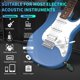 thumbnail image 2 of Sistema de guitarra BEEONE 2.4GHz inalámbrico de 4 canales negro, 2 of 7