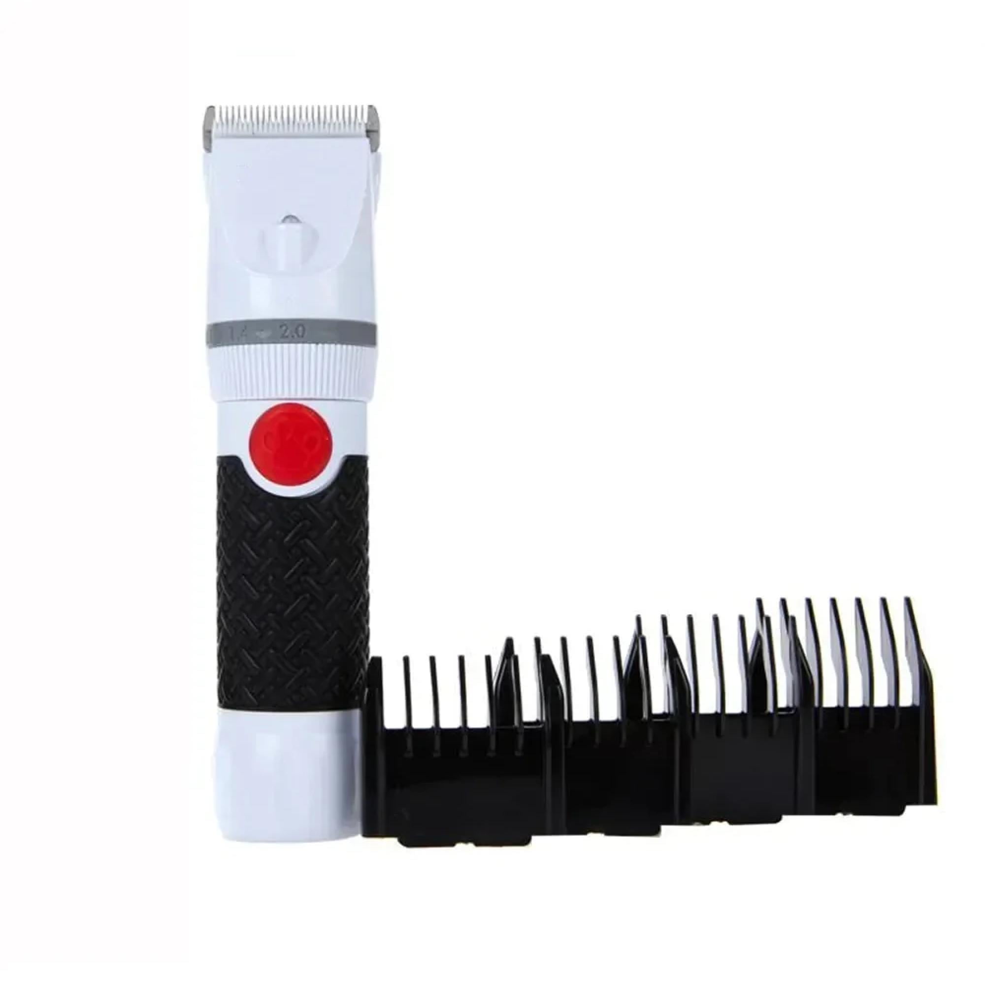 Total Click - Maquina Cortapelo Para Mascotas Electrica 5 Peines