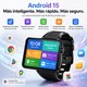 thumbnail image 5 of UBABAI  Smartwatch Android 15 4G LTE con SIM, Pantalla TFT 2.88", GPS, Cámara Dual y 4GB RAM 64GB ROM Negro, 5 of 15