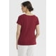 thumbnail image 3 of Polera Mujer Cuello Asimétrico Burdeo, 3 of 4