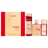 Set De Regalo Perfume Al Haramain Ámbar Oud Rubí Edición Edp 75Ml