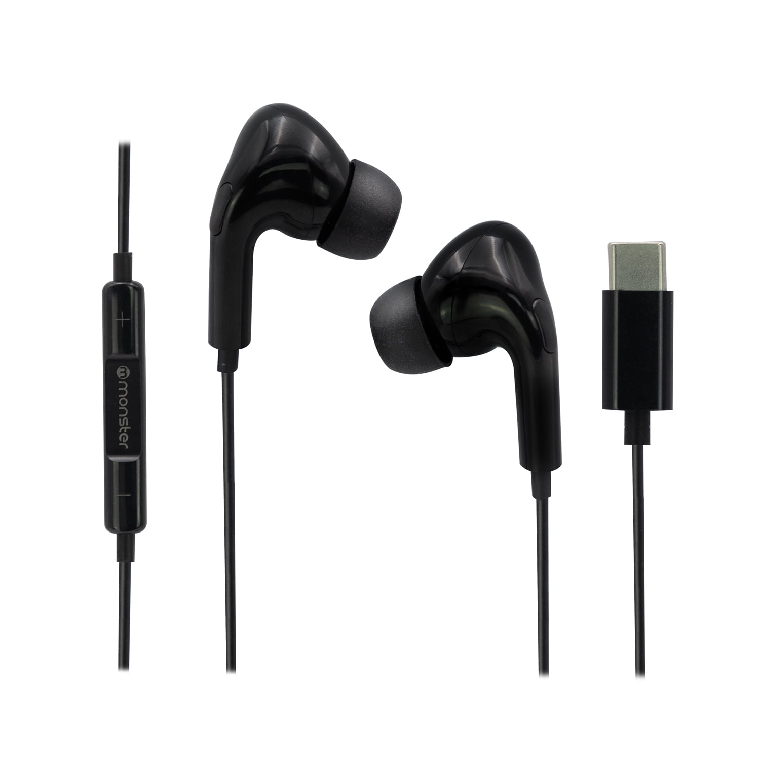 Monster Audio - C21wt Audifono Monster Alambrico M Libres Type C Negro