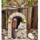 thumbnail image 5 of Adorno de jardín SHOWFEICAT, diseño de dragón, para puerta artesanal con forma de hada, 5 of 6