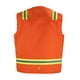 thumbnail image 2 of Chaleco Geólogo Gabardina Dual Hi-Vis Con Cinta Día y Noche Hombre Naranjo, 2 of 2