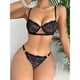 thumbnail image 2 of Ropa Ínterior, G-string Transparente", 2 of 9