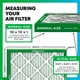 thumbnail image 2 of Filtro De Aire Merv 8 De 10 X 10 X 2 Cm Para Hvac (paquete De 6), 2 of 9