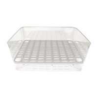 Ioensy - Caja De Arena Para Conejos Orinal Entrenador Plástico Para Hurón Hámster Pequeño Animal Azul 41Cmx31Cmx17Cm