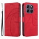 thumbnail image 1 of Funda tipo cartera con tapa para Motorola MOTO G67 5G con tarjetero, soporte y cubierta magnética Rojo, 1 of 4