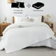 thumbnail image 2 of Cubrecama Quilt + Fundas De Almohada Cobertores Acolchado Blanco 1.5 Plazas, 2 of 10