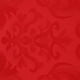 thumbnail image 2 of Mantel cuadrado flor de lis rojo, 2 of 2