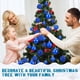 thumbnail image 5 of 100 bolas navideñas para árbol de Navidad, delicado juego de adornos navideños artesanales de plástico irrompible para Año Nuevo, fiestas de bodas y otras festividades., 5 of 5