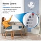 thumbnail image 2 of Ventilador de pared Commercial Cool CCFWR16W 40 cm con mando a distancia, 2 of 6