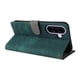 thumbnail image 5 of Funda Billetera para Samsung Galaxy A37 5G con Soporte - Cartera de Cuero con Ranuras Verde, 5 of 5
