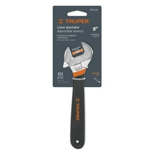 Truper - Llave Francesa Grip 8""/200Mm
