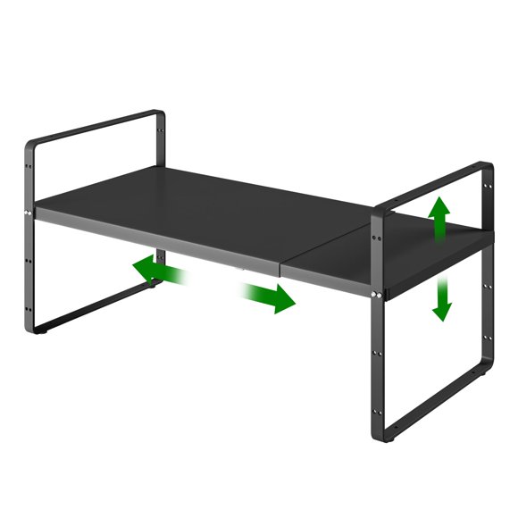 Rack de Almacenamiento LOCVCDA Expandible y Ajustable de Alta Resistencia