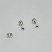 Rba Y Co - Aros Abridores Bolita De Plata 2Mm