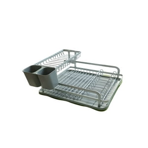 Genérico - Escurridor Premium 2 Pisos Con Bandeja Inteligente