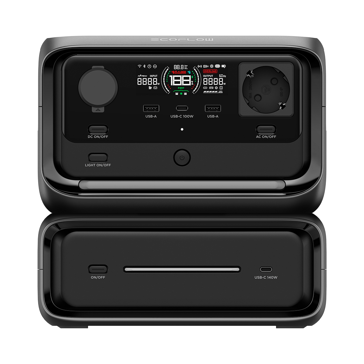 Generador Ecoflow River 3 Max 600W 572Wh