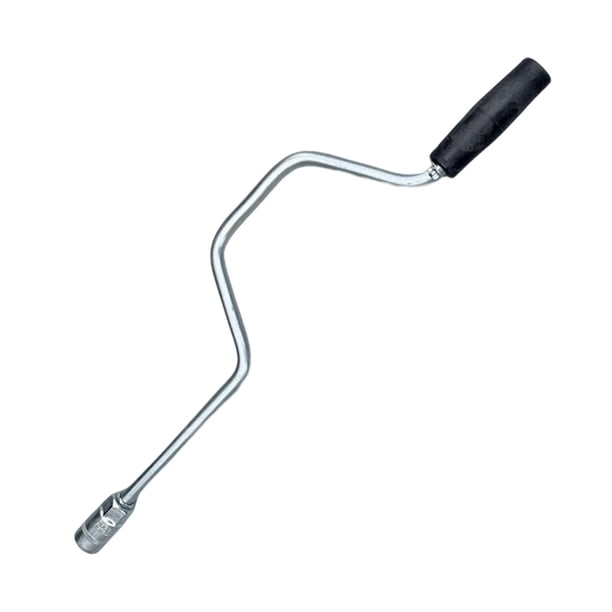 Llave para gato de rueda de neumático con mango de manivela de gato de coche de alta dureza, mango de manivela de gato de coche de alta dureza