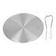 thumbnail image 1 of Placa difusora de calor de acero inoxidable para cocina de inducción eléctrica, adaptador para cocina doméstica., 1 of 8