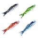 thumbnail image 1 of 4 Piezas De Banderas Japonesas De Carpa Con Manga De Viento, Bandera De Pescado Para El Hogar, Sushi, Bar, Restaurante, 100cm, 1 of 4
