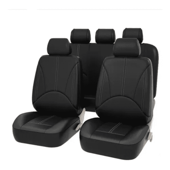 Set Funda Cubre Asientos de Ecocuero 9 Piezas
