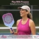 thumbnail image 2 of Pala de Pickleball 4Joy Amp4 14MM DinkforPink, 2 of 7