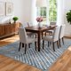 thumbnail image 3 of Alfombra ROYHOME 183x274 cm Geométrica Moderna Lavable, 3 of 8