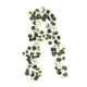 thumbnail image 4 of Guirnalda De Eucalipto De Enredaderas De Hojas Verdes Artificiales Con Flores Para Pared Navide?a, 4 of 5