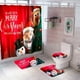 thumbnail image 1 of Set De Baño Navideño Cortinas Navideñas Decoracion Navidad, 1 of 2