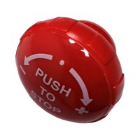 Magideal - Perilla M8 Para Equipos De Gimnasia, Tuercas De Sujeción De Agarre De Perilla Atornillable, Perilla De Tornillo De Ajuste, Perilla De Fijación Redonda