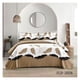 thumbnail image 2 of Cubrecama Quilt Verano 2 Plazas - Blanco Plumas Doradas KFL2028, 2 of 3