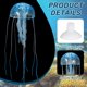 thumbnail image 3 of Decoración de Acuario Uxcell Medusa, Decoraciones para Peceras Medusa Falsa Brillante de Silicona, (Azul, S, 2 Piezas), Destinado para Decoración de Tanque, 3 of 7