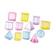 thumbnail image 1 of 12 Piezas Bloques De Formas Geométricas Bloques De Patrones Para La Primaria De Jardín De Infantes, 1 of 5