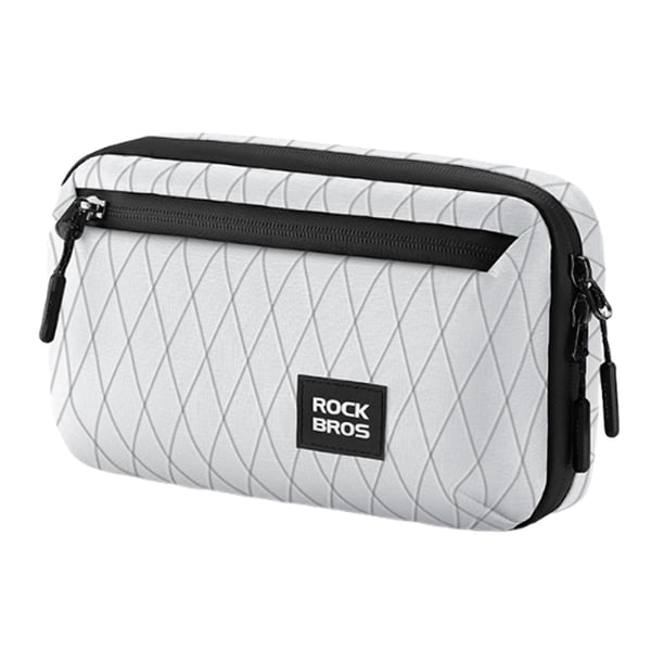 Bolsa Para Manillar De Bicicleta, Accesorios Para Ciclismo, Mochila Para Ciclismo, Bolsa Delantera Para Bicicleta, Color Blanco