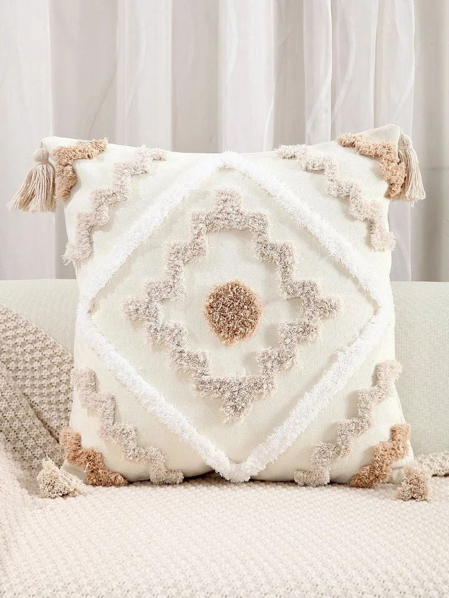 Genérico - Set 4 Funda Para Cojin Modelo Boho 45X45 B4