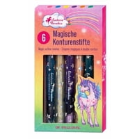 Tienda Lillifee - Set De 6 Preciosos Lapices Con Contornos Magicos Para Darle Un Toque Especial A Tus Dibujos
