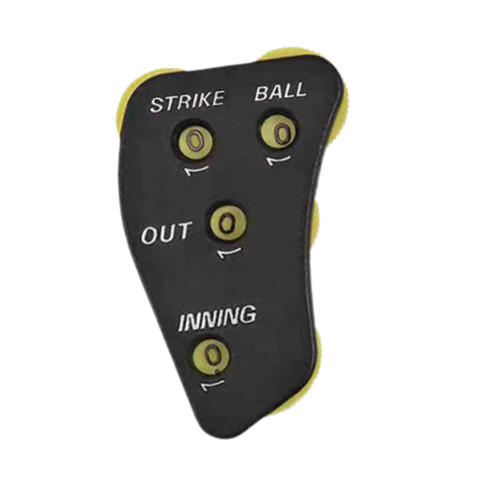 Magideal - Indicador De Árbitro De Maíz De Béisbol, Equipo Fácil De Leer Bolas De Mostrador Entradas Para Deportes Al Aire Libre De Viajes Al Aire Libre Gimnasio