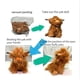 thumbnail image 2 of Muñeco de peluche con forma de vaca de las Tierras Altas de Toy YUKOUQIAN, 25 cm, suave, 2 of 8