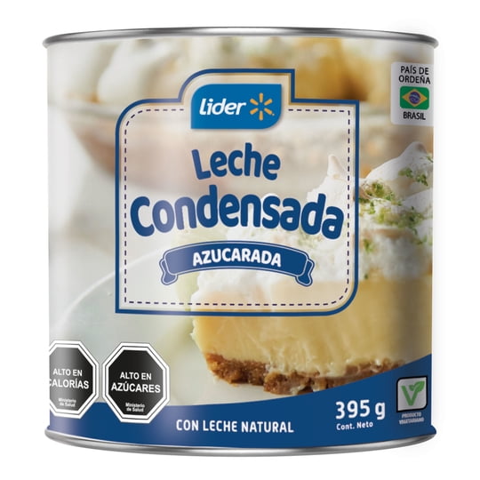 Leche Condensada Tarro 395 g Lider
