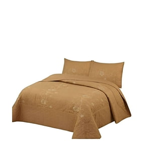 Fei Ya - Cubrecama Quilt De Verano 2 Plazas Bordado A7