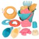 thumbnail image 1 of Juguetes De Playa Para Ni?os Kit De Juguetes De Caja De Arena Juego Arena Cucharón De Agua Rastrillo Animal Edad 3+ 14pcs, 1 of 5