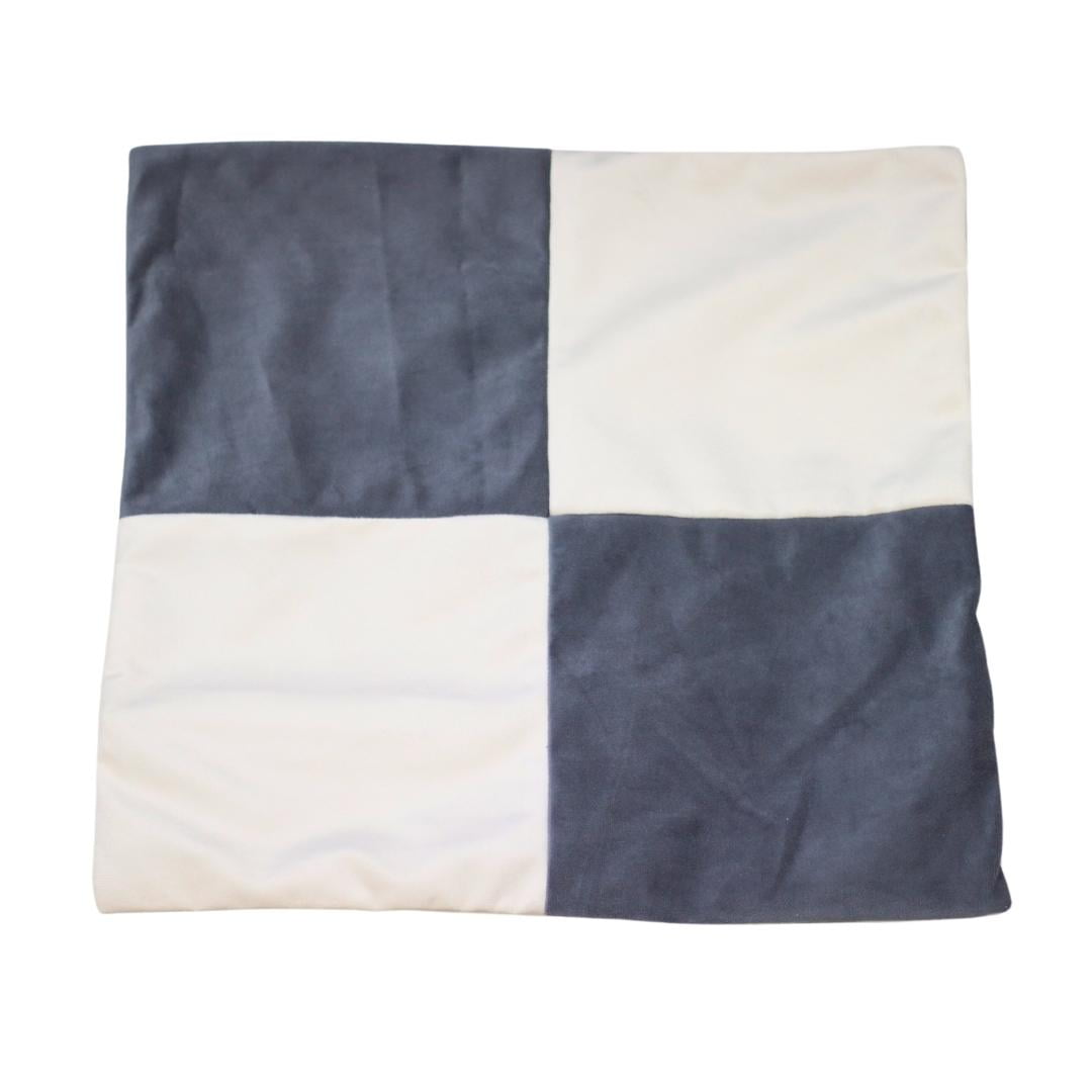 Máxima Design - Funda Cojín Gabriela Grafito Blanco Flepa 50x50 Cm