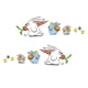 thumbnail image 1 of Calcomanías gráficas de calcomanías gráficas para ventanas, vehículos, barcos, decoración fácil de aplicar, animales divertidos de dibujos animados, 1 par S, 1 of 5